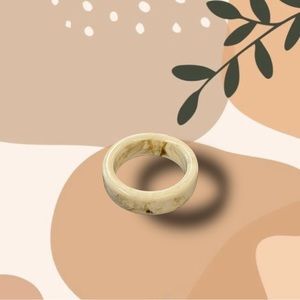 💥BRAND NEW💥lucite ring marbled unisex minimalist goes with everything casual
